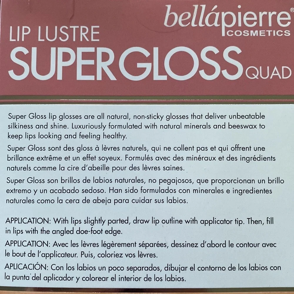 Bellapierre supergloss box of 4